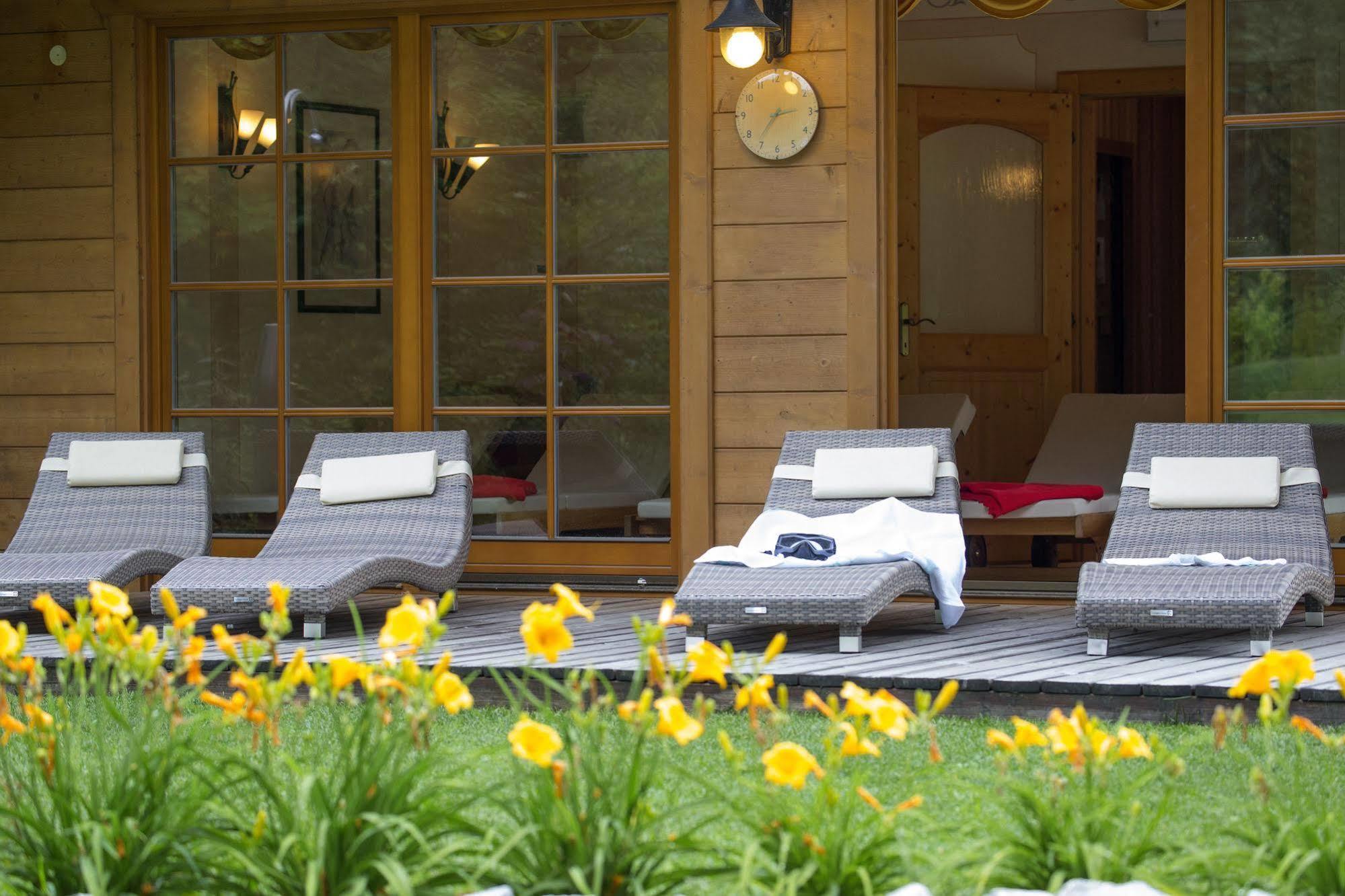 Hotel Burgfrieden ガイス エクステリア 写真